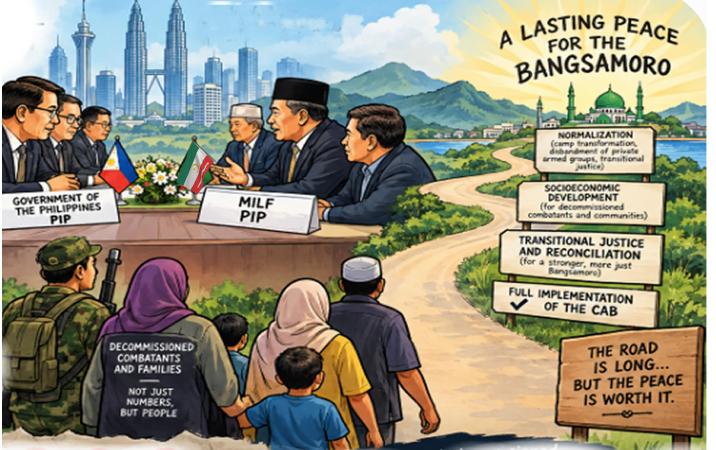 Finish what was signed